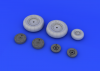 Eduard 632040 Bf 109G-10 wheels 1/32 (Revell)